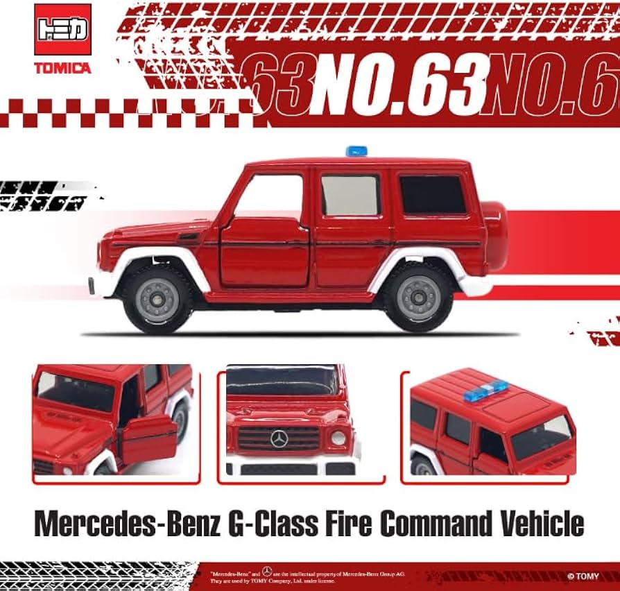 Amazon.co.jp: トミカ アジア限定トミカ 63 メルセデスベンツ Gクラス